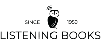 Listening Books logo — "Listening Books, since 1959"